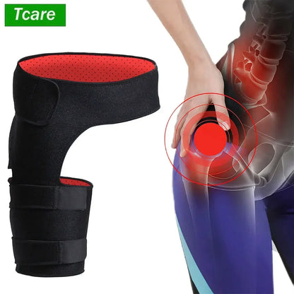 Hip Brace Thigh Compression Sleeve – Groin & Hamstring Support Wrap for Sciatica, Quad Strains & Hip Pain Relief