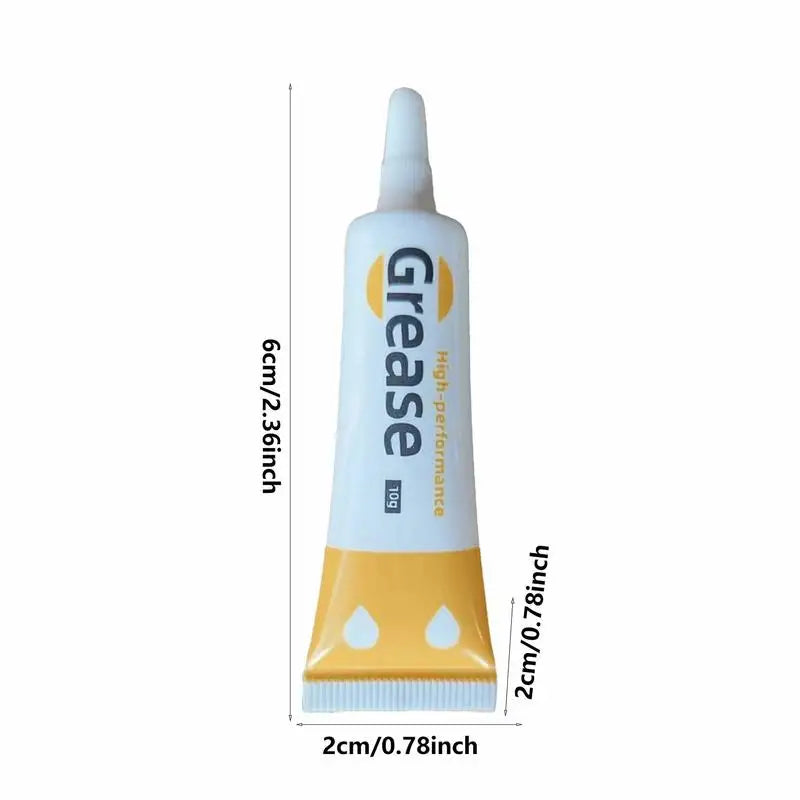 Zipper Lubricant 5pcs - Grease for Clothes, Lock Core Lubrication & Repair for Stuck Multifunctional Zippers