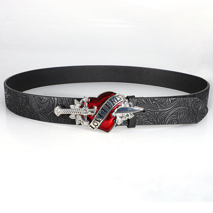 Retro Bohemian Belt - Personalized Punk Y2K Style Belt for Men & Women