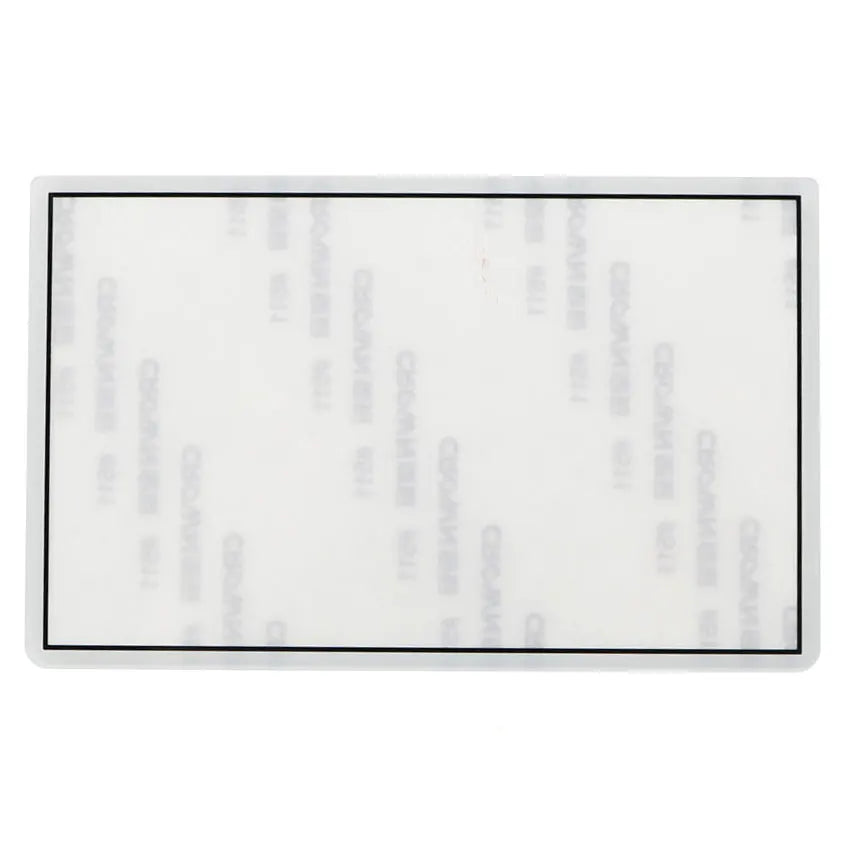 JCD Replacement Upper Front Screen Frame Lens Cover for New 3DS XL / LL – Plastic & Glass LCD