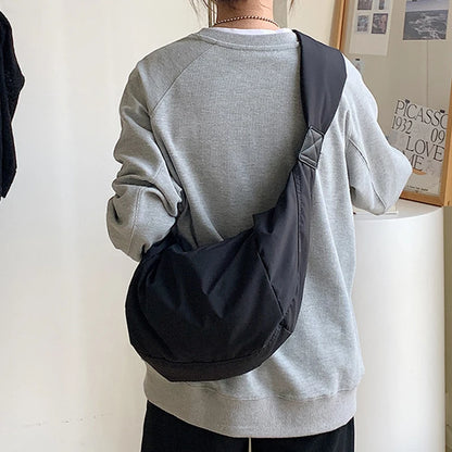 2024 New Fashion Summer Women's Shoulder Bag – Large Capacity Casual Nylon Korean Style Hobo Crossbody