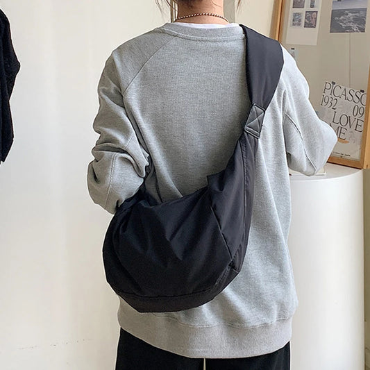 2024 New Fashion Summer Women's Shoulder Bag – Large Capacity Casual Nylon Korean Style Hobo Crossbody