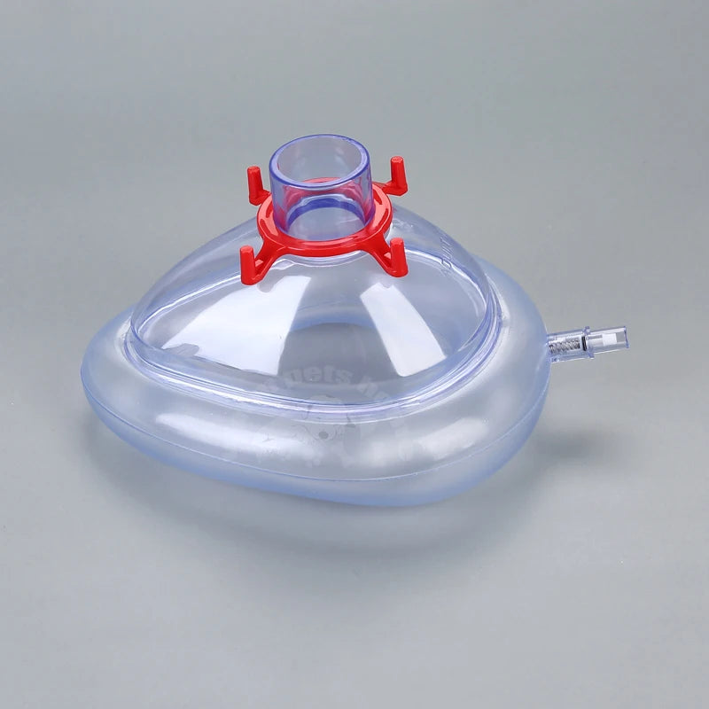 PVC Sterilized Disposable Anesthesia Masks — Resuscitation Face Masks for Adults, Children & Animals (6 Sizes)