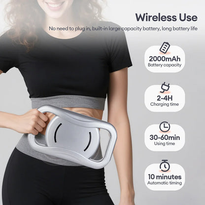 48-Head Body Massage Gun — High-Frequency Vibration Fascia Massager for Neck, Back, Waist, Thigh & Shoulder Muscle Relief
