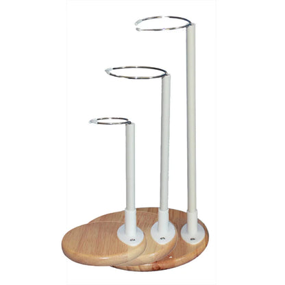Wooden Base Doll Stand – Adjustable Plastic Support Holder for Figures & Action Models
