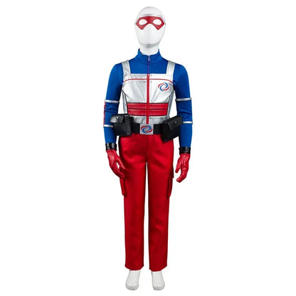 Kids Henry Cosplay Costume - Cartoon Character Vest, Pants & Belt Set for Halloween