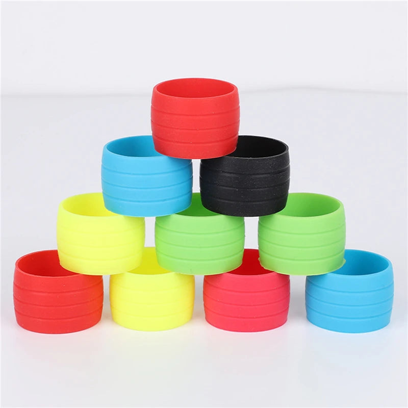 Road Bike Handlebar Tape Plugs – Anti-Slip Silicone End Caps for Waterproof, Wear-Resistant Bar Tape