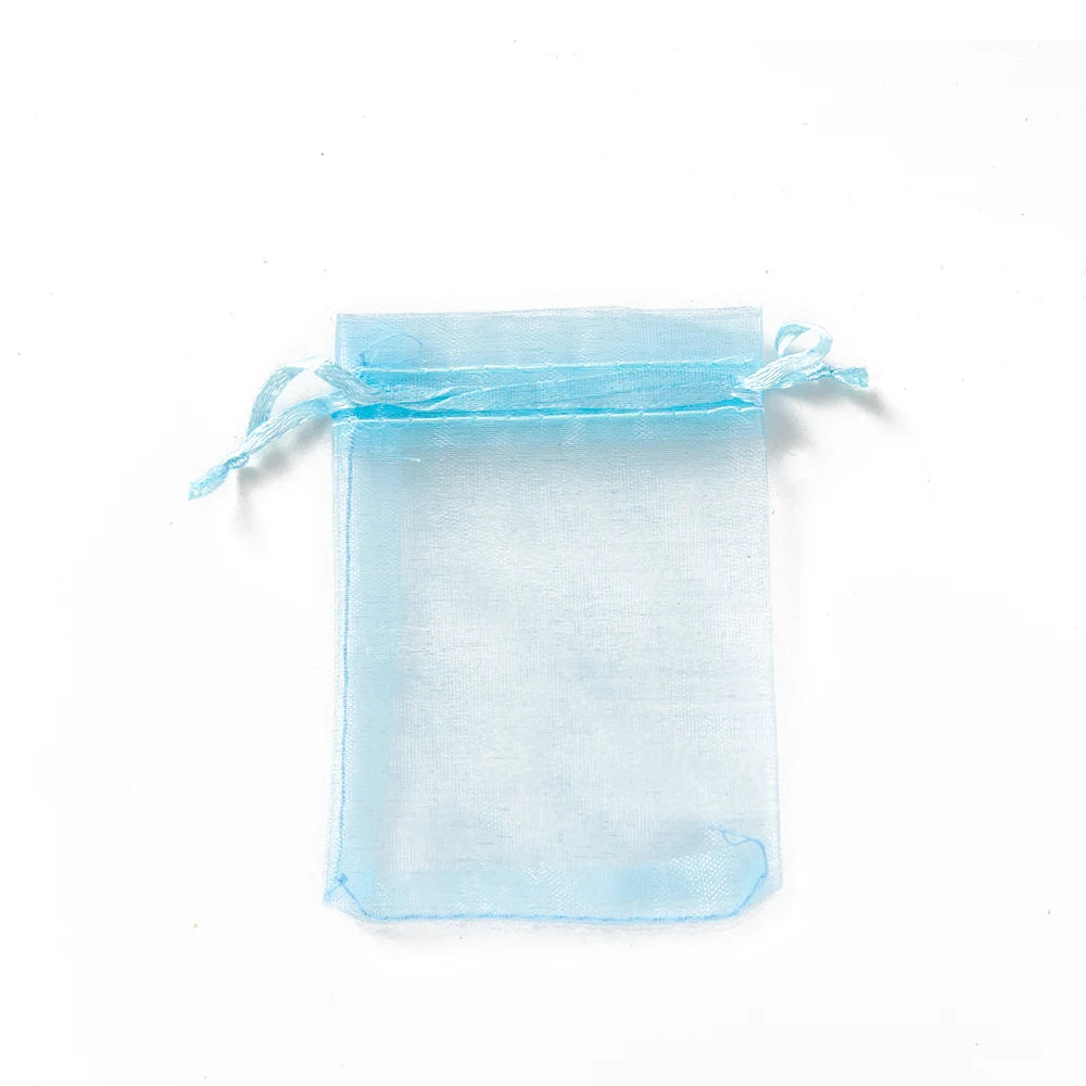 50pcs Gold Drawstring Bags – Jewelry, Candy, and Gift Pouches for Small Business Packaging