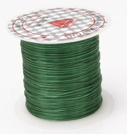 10M Strong Elastic Crystal Beading Cord – 1mm Stretch Thread for DIY Bracelets, Necklaces & Jewelry Making