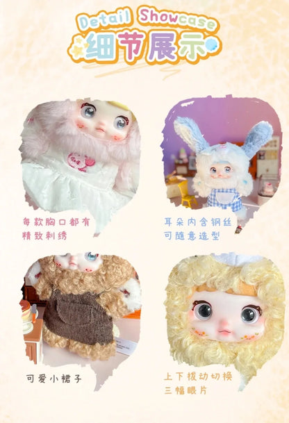 Genuine Nommi V5 Puppy Diary Series Blind Box – Cute Plush Desktop Ornament Surprise Gift for Girls
