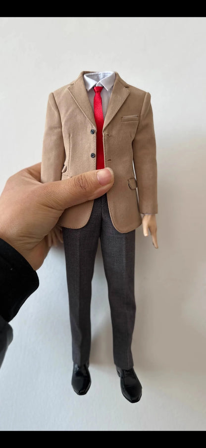 1/6 Scale Male Business Suit – Western-Style Formal Outfit for 12" Action Figure Dolls
