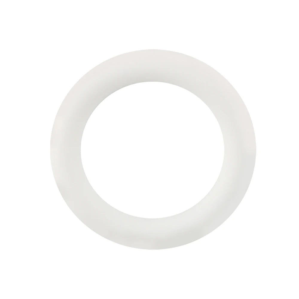 Kovict Silicone Ring Pendant Blanks - 65mm Round Printed Rings for DIY Jewelry & Craft Making