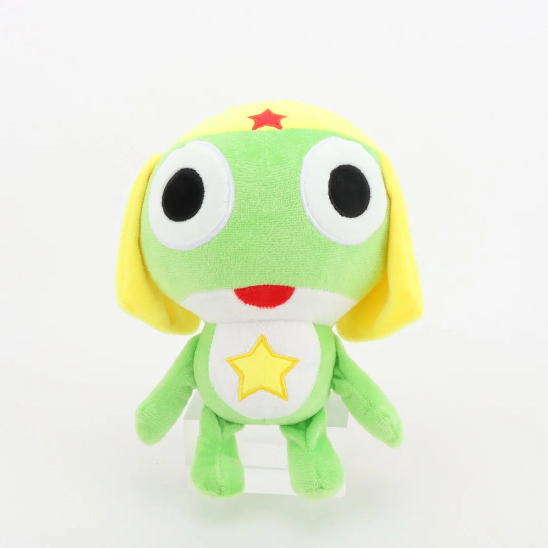 20cm Kawaii Keroro Gunsou Plush Toy — Cute Anime Stuffed Doll for Room Decor & Kids Christmas Birthday Gift