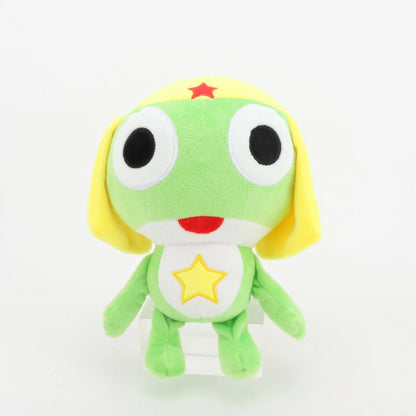 20cm Kawaii Keroro Gunsou Plush Toy — Cute Anime Stuffed Doll for Room Decor & Kids Christmas Birthday Gift