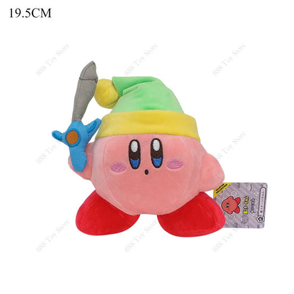 26 Styles Star Kirby Plush Dolls — Classic Characters Including Sword, Bread, Chef, Shadow, Ghost & Magolor, 30th Anniversary Stuffed Peluche with Pull Ring