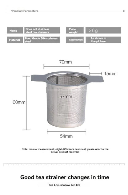 High-Quality Stainless Steel Tea Infuser with Cover – Coffee & Tea Strainer, Mesh Filter Accessory