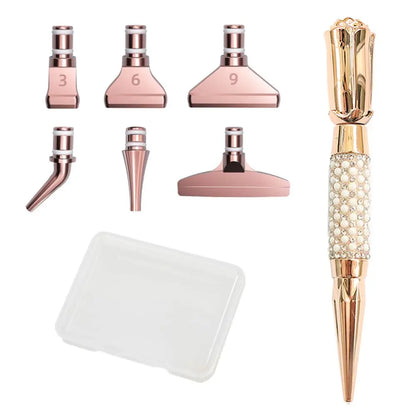 5D Diamond Painting Pen Kit – Glitter Sparkle Point Drill Pens for Cross Stitch, Embroidery, DIY Crafts & Nail Art