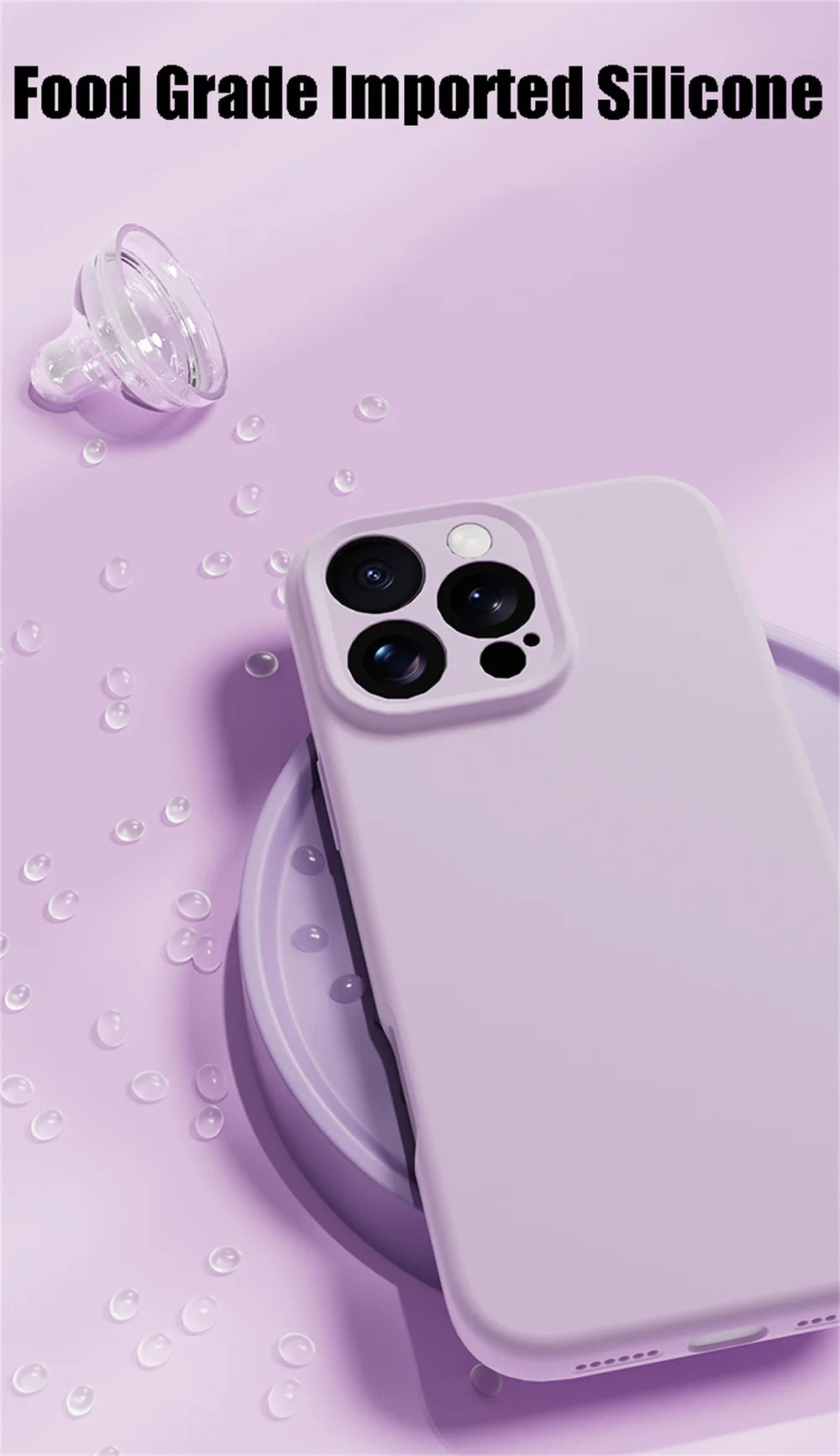 Luxury Liquid Silicone MagSafe Case – Smooth Wireless Charging Cover for iPhone 17, 16 Plus, 15, 14, 13, 12 Pro Max