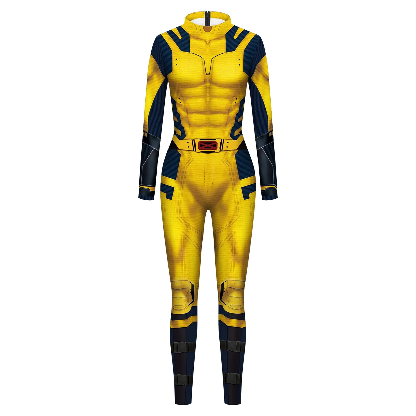 “You’re My Secret” Superhero Cosplay Costume – Deadpool & Wolverine Jumpsuit Bodysuit for Men, Halloween & Party