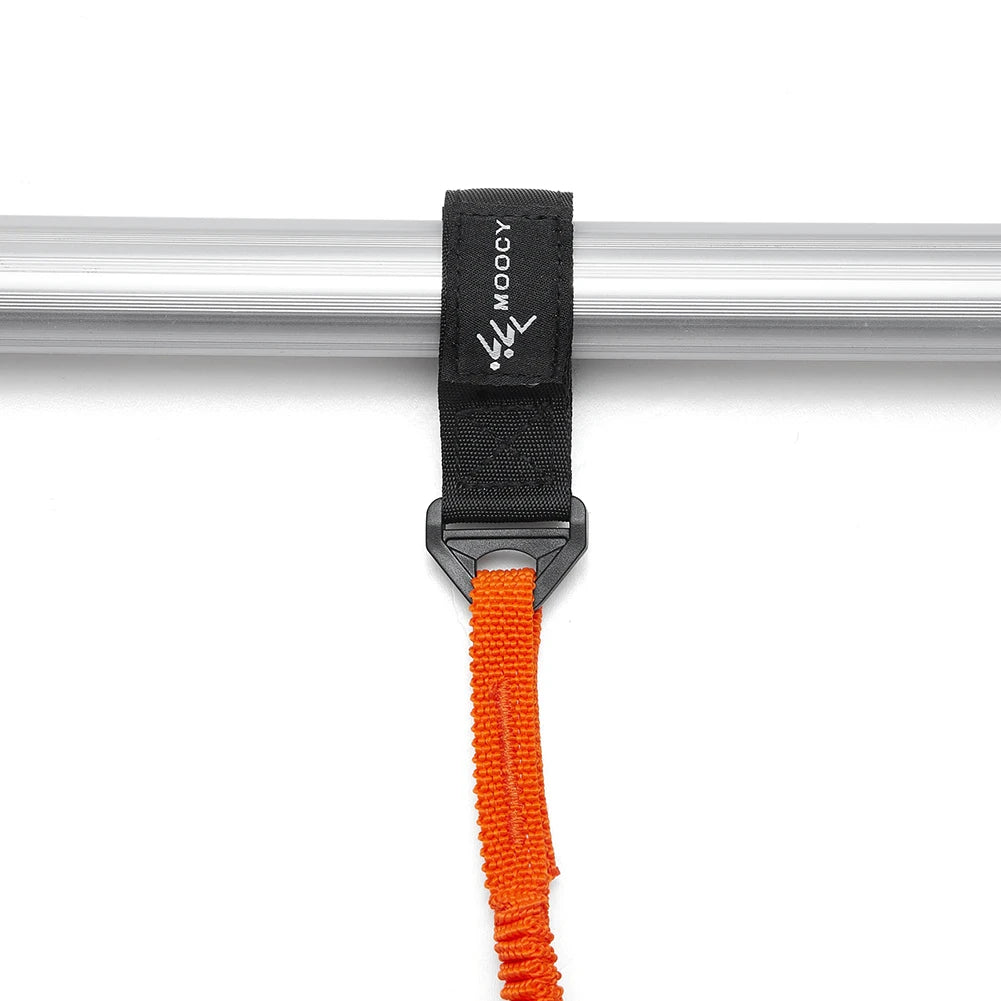 Elastic Kayak Paddle Leash – Adjustable Coiled Lanyard with Safety Hook for Fishing Rod, Pole & Rowing Boat Accessories