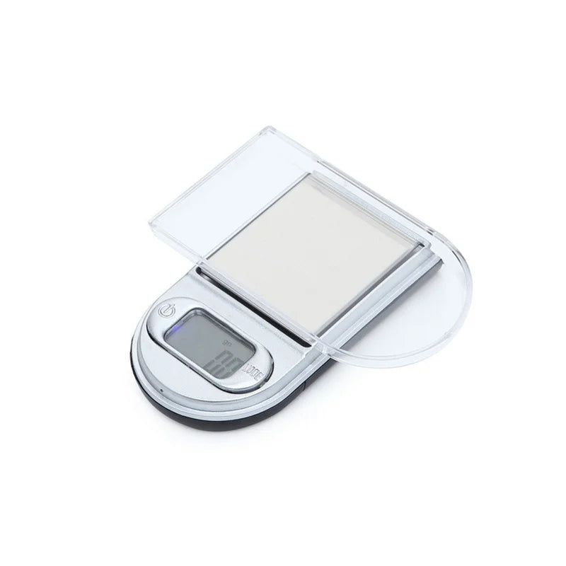 Mini Pocket Lighter Scale - Precision Digital Scales for Jewelry, Diamond, Reloading, Kitchen, 0.01g Weight Capacity (50g/100g/200g)