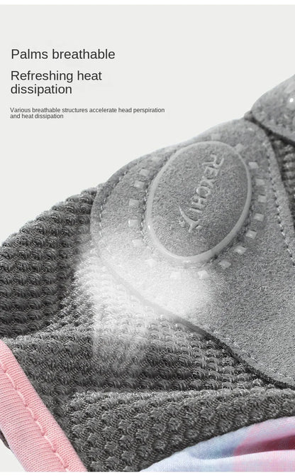Women's Half Finger Sports Gloves – Anti-Slip, Shock-Absorbing, Breathable Fitness and Outdoor Gloves