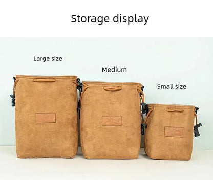Instax Mini 12 EVO Camera Bag – Waterproof Single Shoulder Travel Bag for Canon, Nikon, Sony, Pentax & iPhone 15 AirPods Pro
