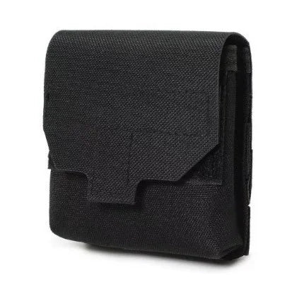 Tactical Mini MOLLE Utility Pouch - IFAK Medical EDC Gear Bag with Flashlight & Earplug Holder