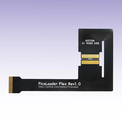 RetroScaler Black PicoLoader Flex Cable – No-Weld SD2SP2/GC2SD SDGecko for Nintendo GameCube Console