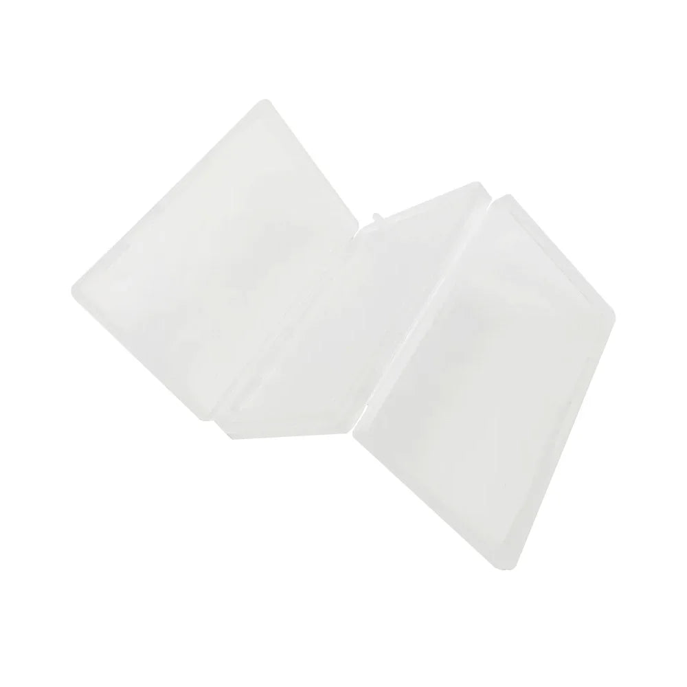 4-in-1 Game Card Case — Transparent Plastic Protective Storage Box for Game Boy Color, GBC & GB Game Cards