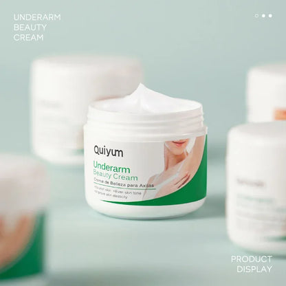 QUIYUM Underarm & Body Brightening Cream 30g – Dark Spot Corrector for Armpits, Knees & Elbows, Melanin Removal & Skin Tone Care Cream