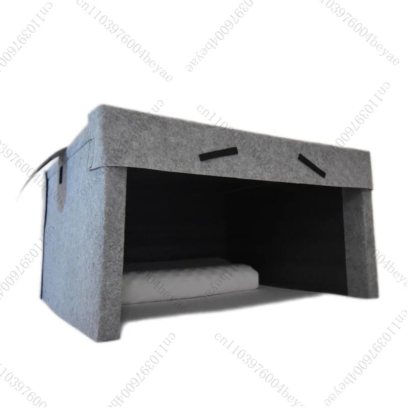 Windshield Soundproof Sleep Tent - Blackout Cover for Low-Frequency Noise Reduction & Restful Sleep