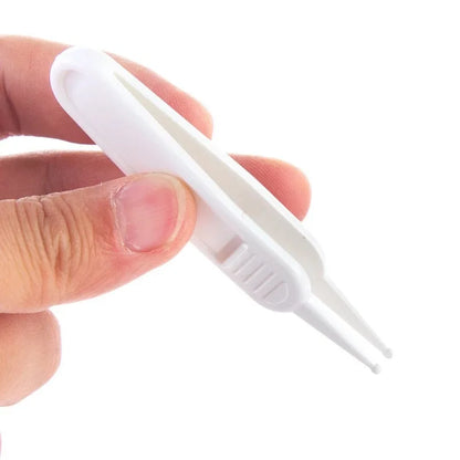 Baby Dig Booger Clip - Infant Ear Nose Navel Clean Tools, Kids Safety Tweezers Cleaning Forceps, Toddler Nasal Cavity Care Supplies