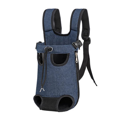 Adjustable Cat Carrier Bag – Double Shoulder Pet Backpack, Portable Travel, Outdoor, Camping & Hiking Bag for Cats and Small Dogs
