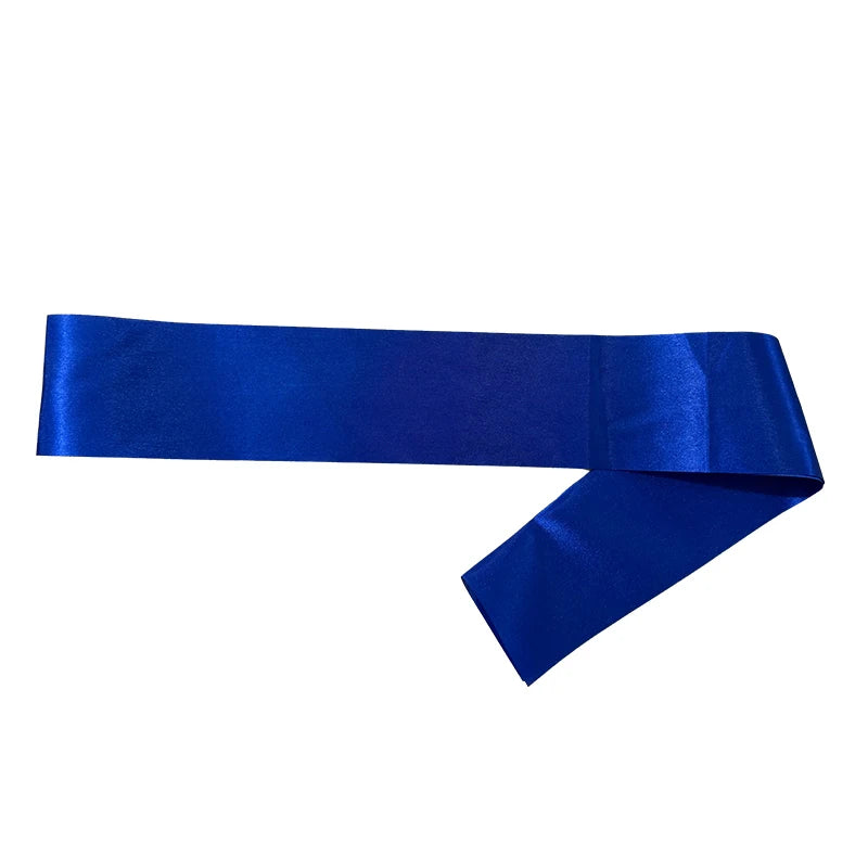Custom Satin Sash - Personalized Text & Logo for Birthday, Wedding, Graduation, Retirement and Party Events