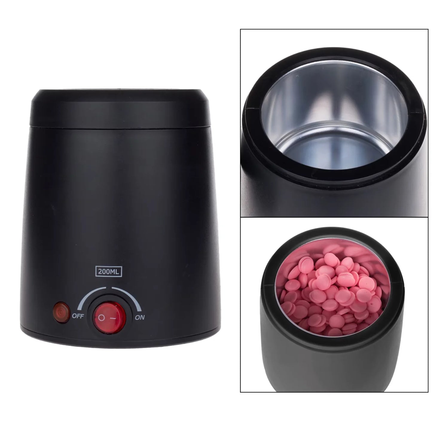 Adjustable Temperature Wax Heater – Rapid Heating Epilator for Full Body Hair Removal