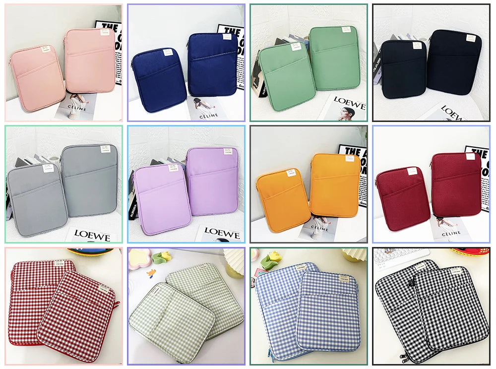 EMTRA Tablet Handbag Case - Shockproof Cover for iPad Mini 6, Air 4/5, Pro 11/12.9, Xiaomi Pad 5 & Kindle