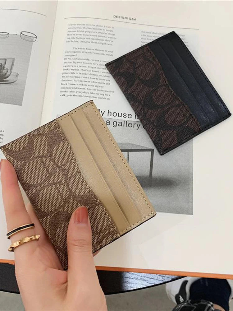 Luxury Women's Wallet - Multi-Function PU Leather Card Holder, Small Short Purse