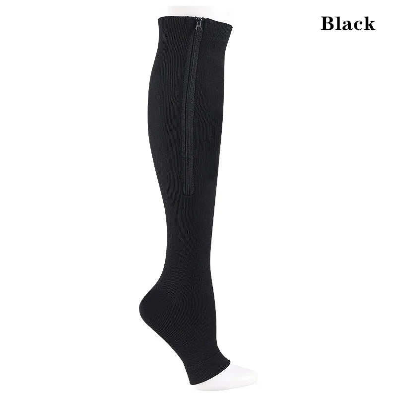 S-XXL Compression Socks - Medical Support Stockings for Nurses, Doctors, Golf, Sports & Varicose Vein Relief