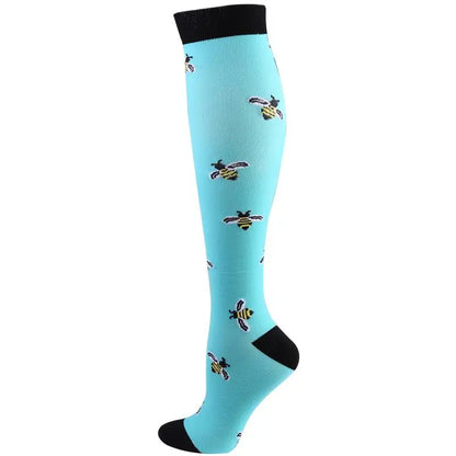Compression Stockings for Men & Women - Edema Varicose Vein Support Sports Running Pressure Socks