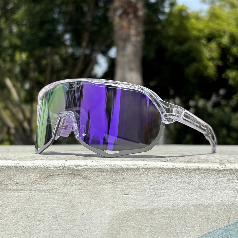 100% UV400 Cycling Sunglasses — TR90 Sports Glasses for MTB, Mountain Biking, Fishing, Hiking & Riding, Unisex