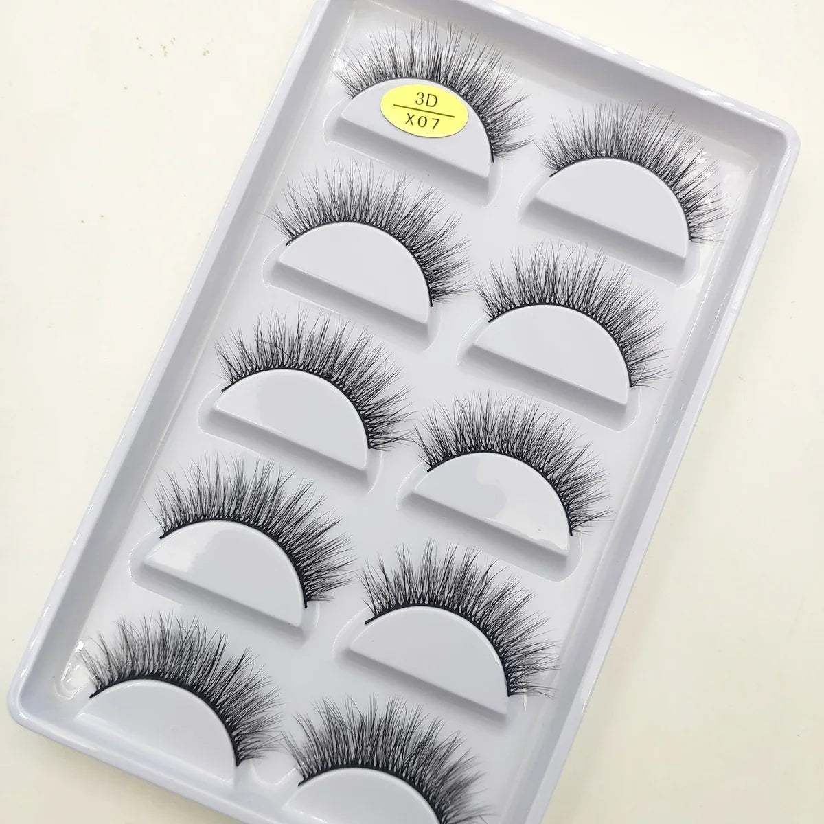 38 Styles 5 Pairs 3D Mink False Eyelashes – Natural Fake Lashes Makeup Beauty Tools