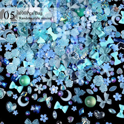 BORN PRETTY 10g Gel Nail Glue for Rhinestones - Super Adhesive, No Wipe Nail Gem Glue for 3D Crystals, Beads, Diamonds & Stickers
