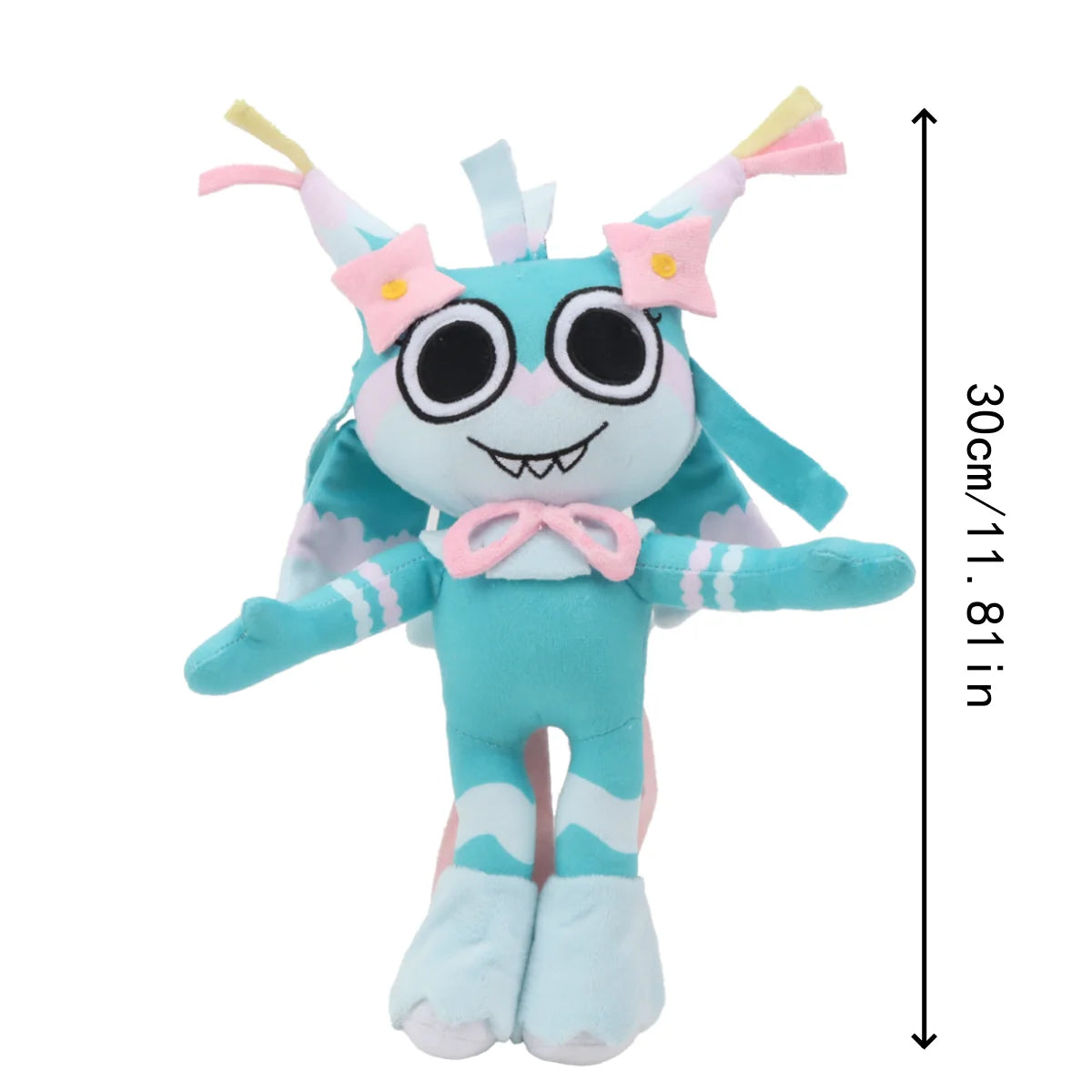 Kawaii Dandy's World Plush Toys – Twisted Eggson Painted Pattern Game Peripheral for Kids, Birthday & Xmas Gift