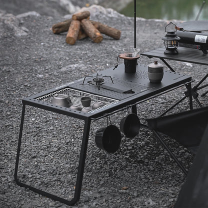 Detachable Stainless Steel Spider Stove Table Board – Flexible Drain Basket for IGT Series