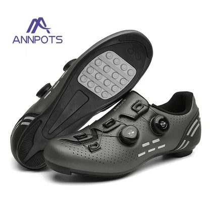 Non-Slip Mountain Bike Cycling Shoes - Unisex MTB Road Racing Sneakers for Men & Women Outdoor Riding