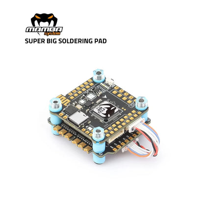 Diatone MAMBA F722 APP MK4 Flight Controller Stack — F7 4-in-1 BLHeli32 45A/55A/65A ESC 6S DShot1200 for FPV Drone