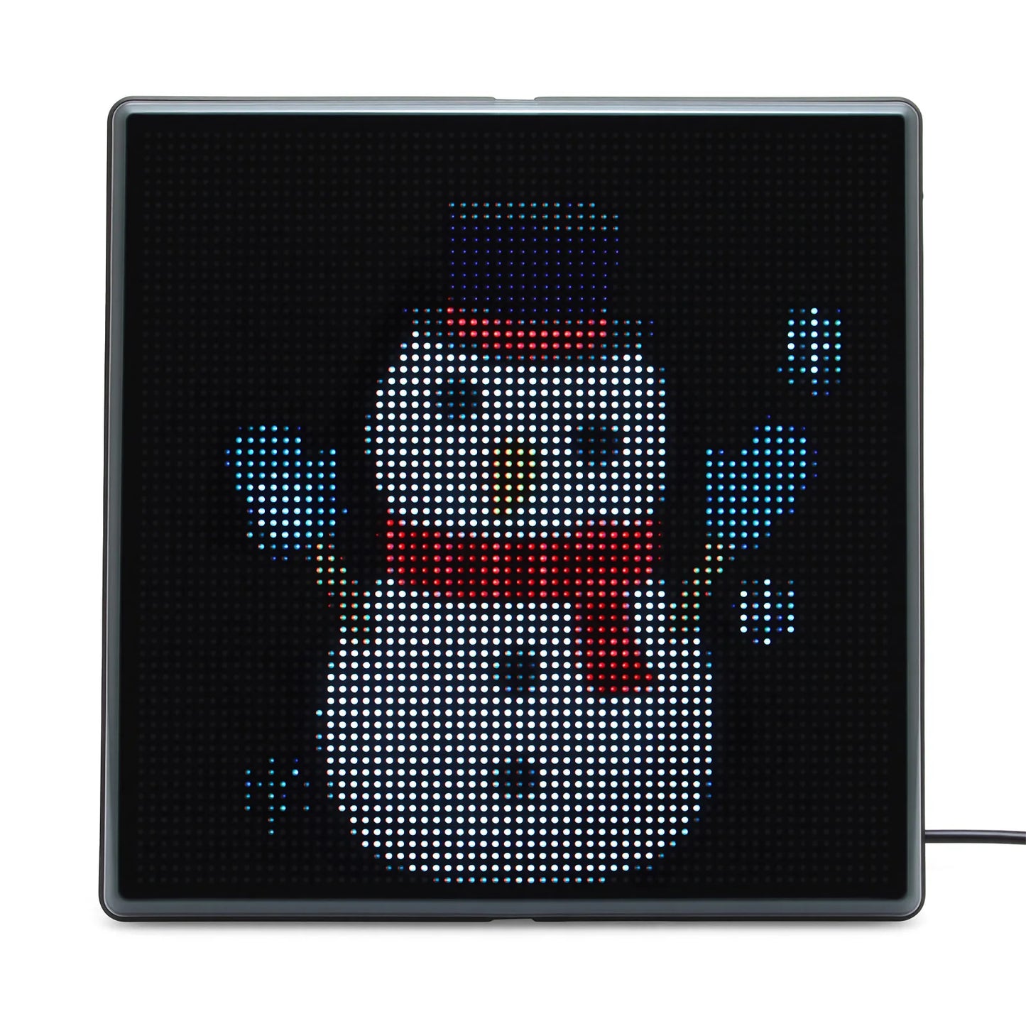 RGB LED Pixel Display Panel Lamp – 16x16 / 32x32 / 64x64 Programmable App Control Creative Art Screen Night Light for Anime & Gaming Room Decor
