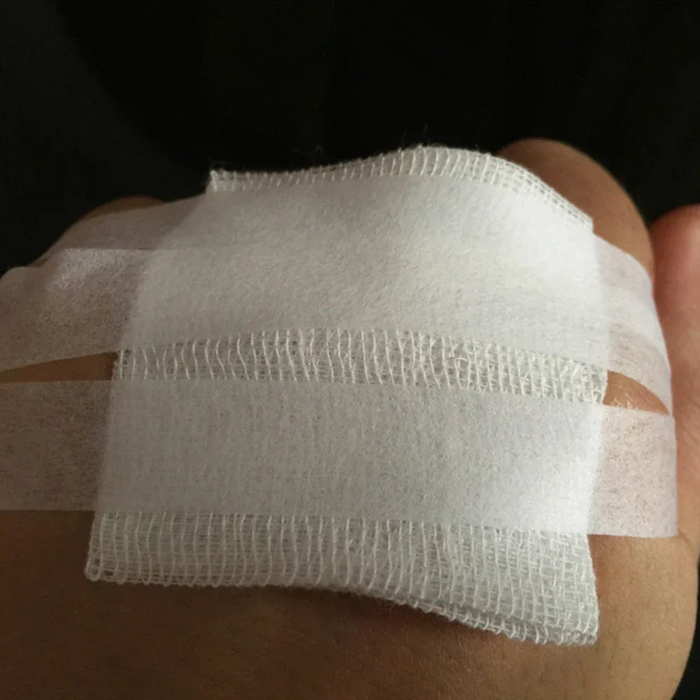 20PCS 8-Layer Sterile Cotton Gauze Pads - Waterproof Medical Wound Dressing, First Aid Supplies 5/7.5/10cm