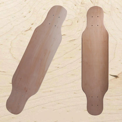 7-9 Layer Maple Skateboard Deck – Double Rocker Mini Cruiser & Dance Board with High Elasticity